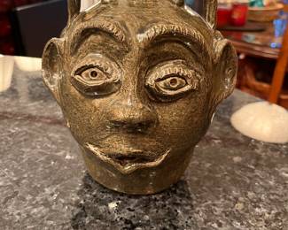 Double face pottery by bobby Ferguson