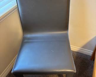 Armless Chair (Faux Leather or Leather?)