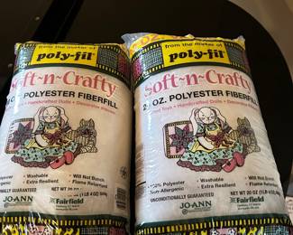 Polyester fiber fill, 1 available, was  $7, NOW $4