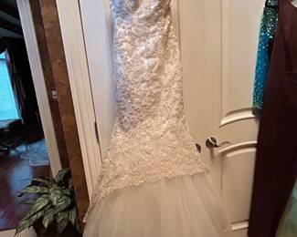 White Prom dress,  was $85, NOW $45