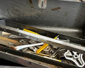 #80	Craftsman toolbox w tray	 $20.00 			