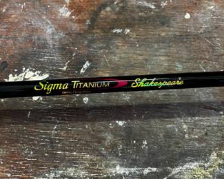 #149	Teamdamva-s 103 H reel and sigma Titanium rod 	 $60.00 			