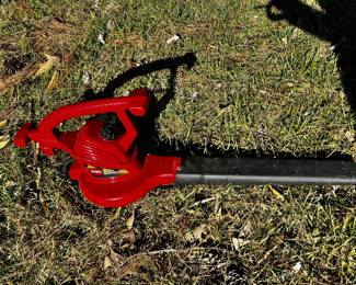 #110	Craftsman blowe vac electric	 $40.00    #111	Toro electric blower	 $20.00 						