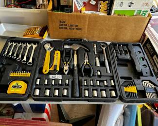 #95	Shop Craft tool set in case	 $20.00 			