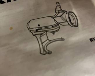 #136	Kitchen aid meat grinder attachment 	 $20.00 			