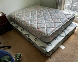 #20	Full Size Mattress Set (not matching)	 $30.00 			