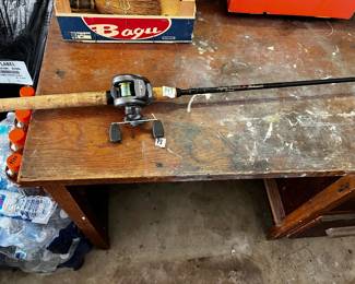 #149	Teamdamva-s 103 H reel and sigma Titanium rod 	 $60.00 			