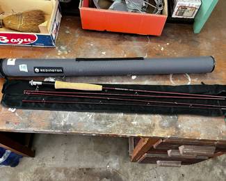 #148	Redington voyant 9 foot fly rod with case 	 $60.00 			