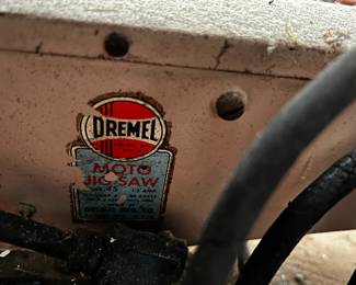 #100	Band Saw Dremel	 $25.00 			