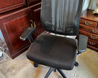#37	Black Executive Adjustable Office Chair	 $35.00 			