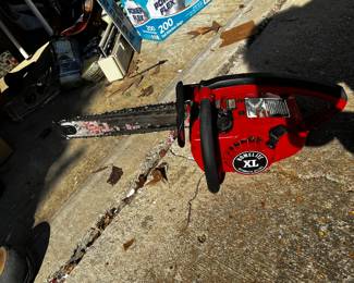 #92	Homlight XL chainsaw 14" Gas	 $45.00 			