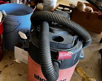 #97	Shop Vac 6 gallon shop vac	 $20.00 			