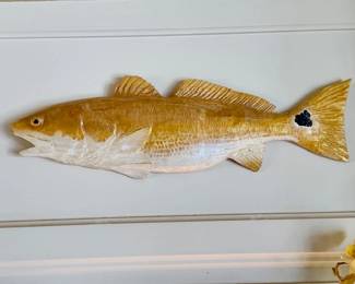 Wood Carved Redfish