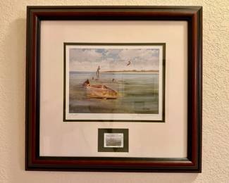 John Dearman, Saltwater Stamp Print, Signed/Numbered