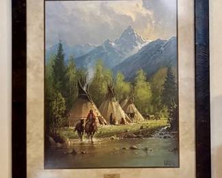 G. Harvey Teton Valley Signed