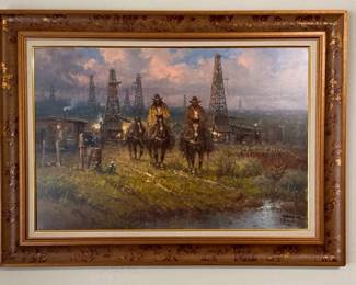 G. Harvey Texas Heritage 193/350, Signed