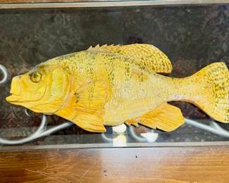 Wood Carved Crappie