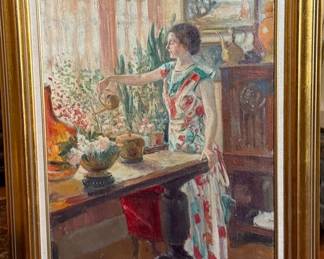 Pierre Fortier, original oil