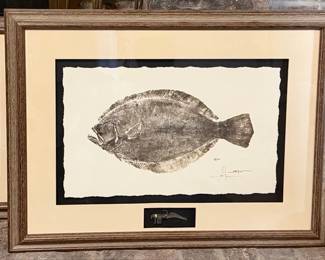 John Morrow Flounder Giclee 39/100