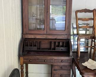 antique desk from the old homeplace in Mississippi, locks and we have the key