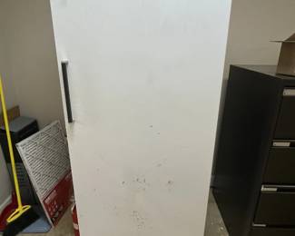 working upright freezer