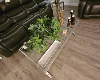 home decor and coffee table