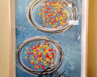 Chihuly signed & numbered print