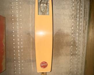 Vintage Coca- Cola bottle cap opener, with interal cap collectors (2) avaialble