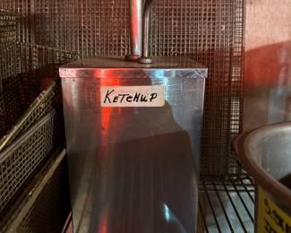 ketchup or condiment dispenser