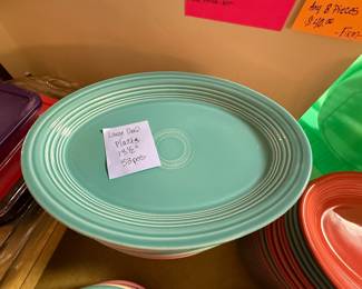 Fiestaware- Large oval plate 13.5"