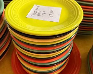 Fiestaware- small round size plate 7.5"