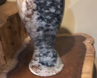 Hand ground in Tibetan marble