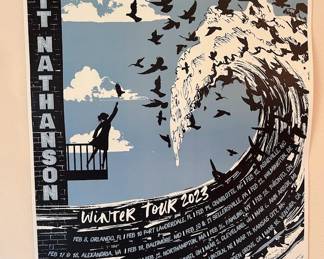 Signed poster