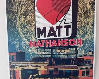 Signed poster