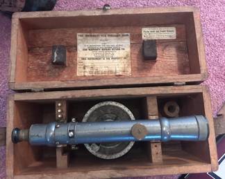 vintage surveyor’s level