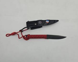 WILD STEER Outdoor Knife w/ Sheath | Lot 197