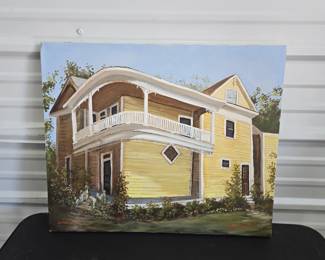 Painting of Yellow House | Lot 56
