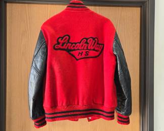 1980s Lincoln Way HS Varsity Jacket | Lot 4a