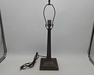HANDLEY Art Deco Metal Lamp | Lot 145