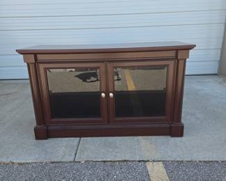 Contemporary Wood Console | Lot 123