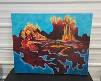 "Conflagration" by Holly Miller | Lot 44