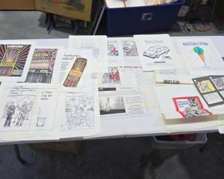 Lot of Advertising Sketches | Lot 69