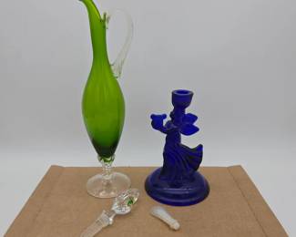 Lot of Glassware + Waterford Stopper | Lot 107