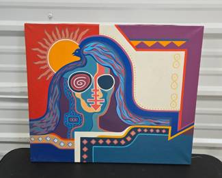 Outsider Folk Art Painting | Lot 42