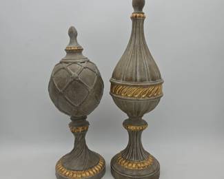 Pair of Tall Ornamental Finials | Lot 115