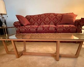 MCM elm coffee table by Drexel 