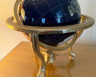 Gorgeous multi stone globe 