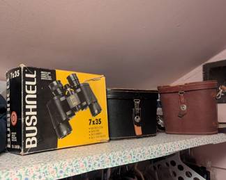 Binoculars and oddities 