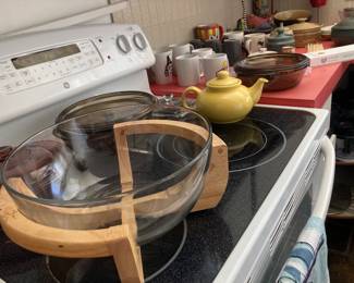 modern and vintage kitchen ware, collectible mugs and cups