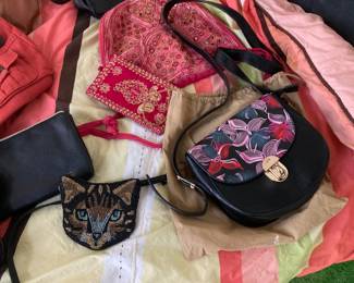 vintage purses, handbags, hats